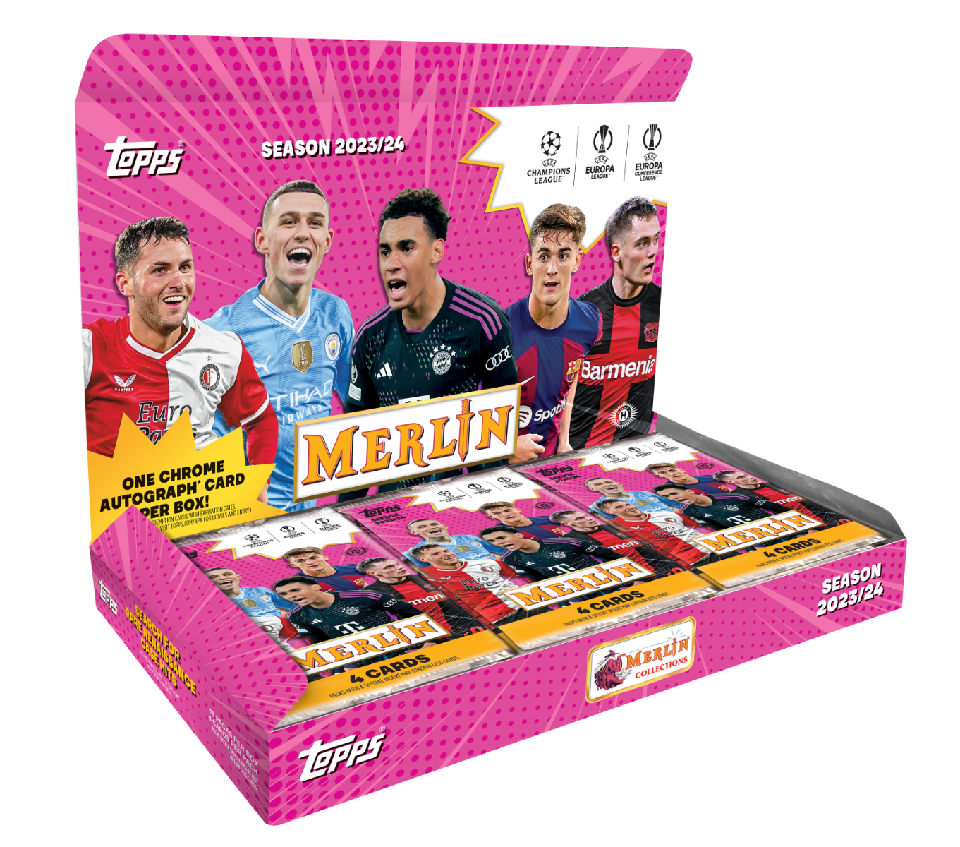 2023-24 Topps Merlin UCC Hobby Box