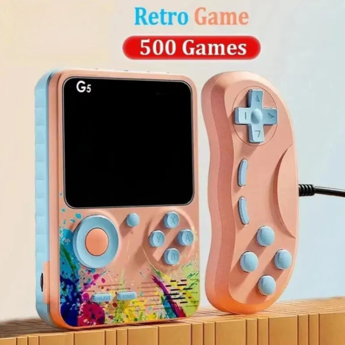 Mini Handheld Game Console Built-In Classic Retro G5 Player