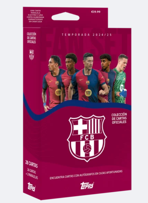 2024-25 Topps FC. Barcelona Fan Set